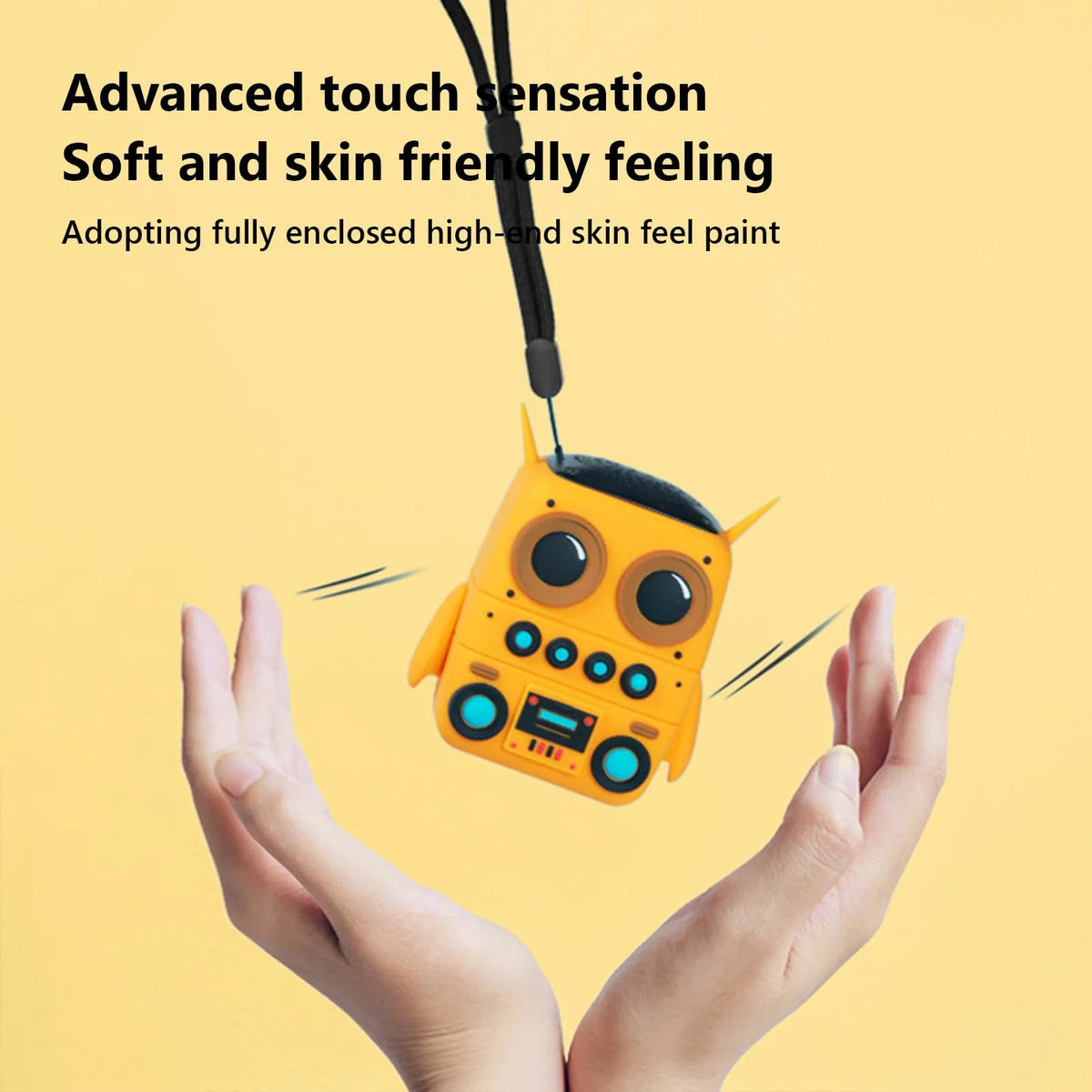 Cute Owl Wireless Bluetooth Speaker with USB Charging, TF Card Support, Silicone case Pocket Speaker