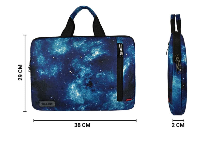 moon multicolor bag and sleeves