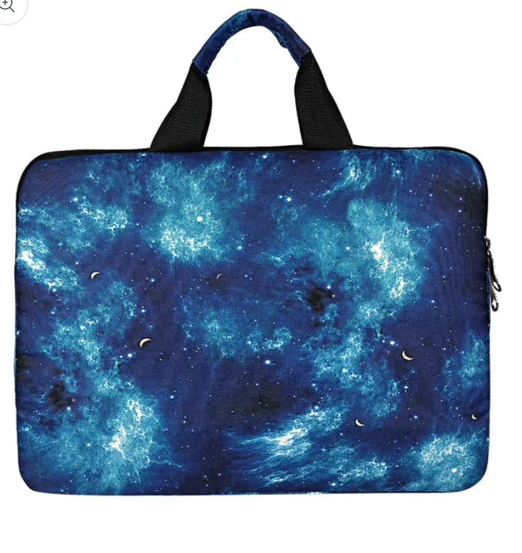 moon multicolor bag and sleeves