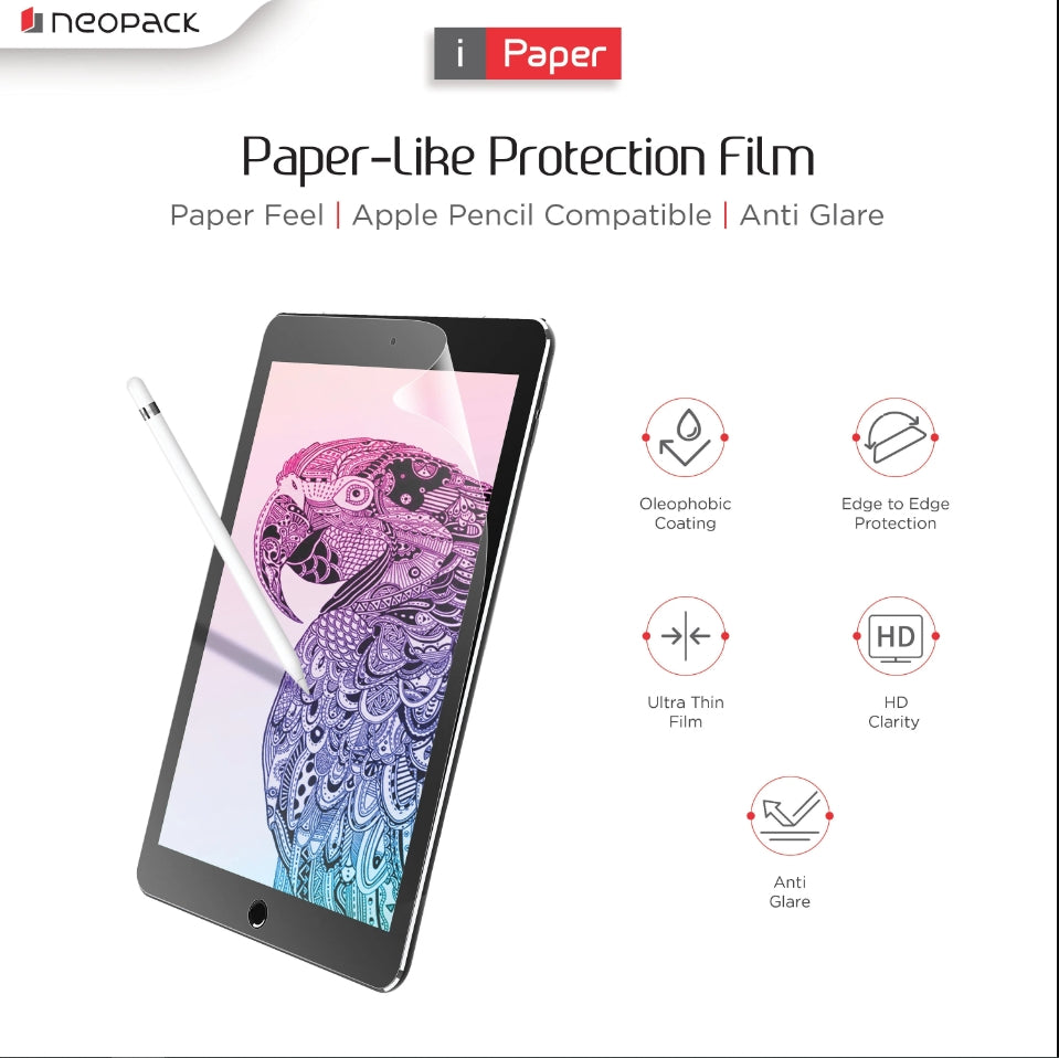 iPaper Paper Feel Screen Protector for iPad Air 10.9" (4/5th Gen.) &amp; iPad Pro 11" (2nd/ 3rd &amp; 4th Gen)