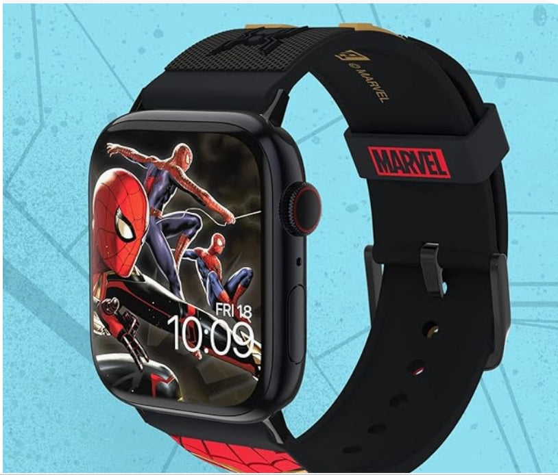 MARVEL – Smartwatch Band strap - Officially Licensed, Compatible with Every Size & Series of Apple Watch (watch not included)