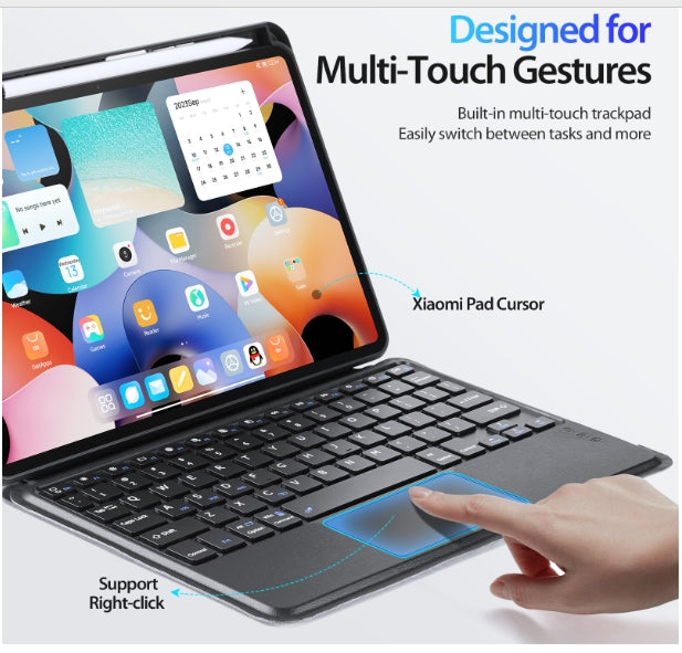 Keyboard with Protective Case for ipad pro 11 2024 dux ducis