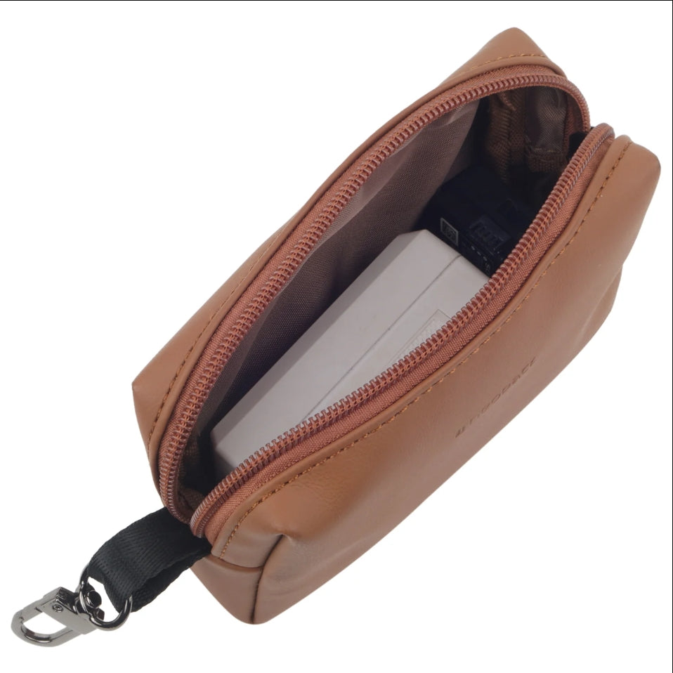 Neopack Leather Sleeve with Pouch for Upto 14.2" Macbooks (Tan)