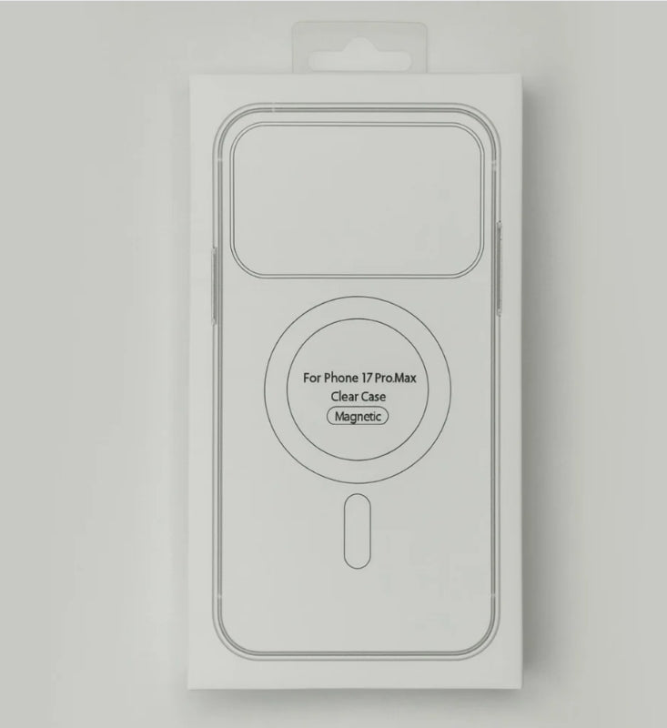 For iPhone 17 Clear Phone Case  MagSafe