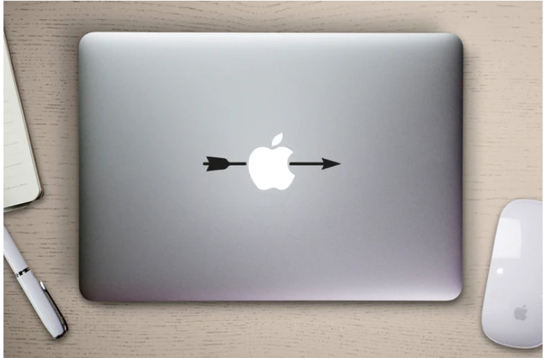 Macbook Logo Sticker Apple Logo Cover Laptop Vinyl Decal Sticker Macbook Unique