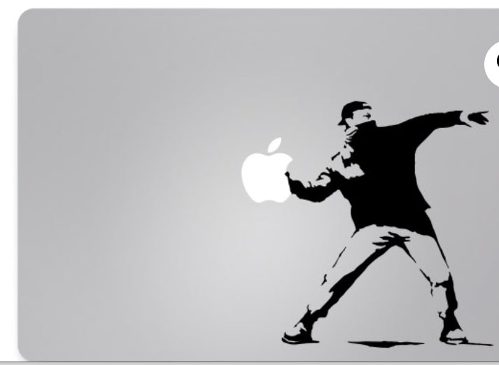 Macbook Logo Sticker Apple Logo Cover Laptop Vinyl Decal Sticker Macbook Unique