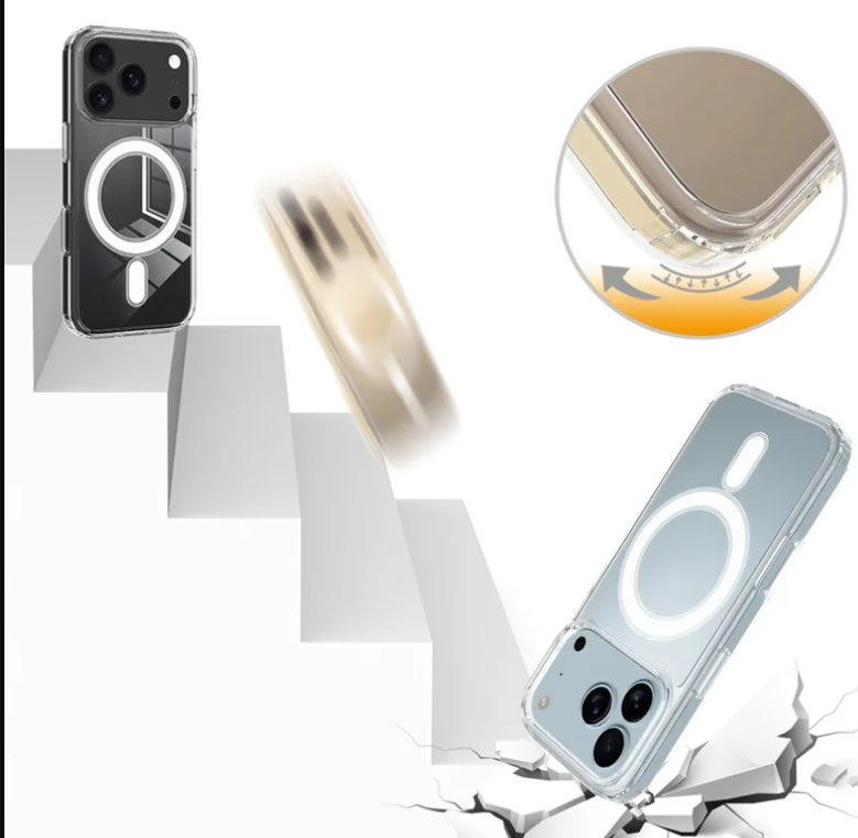 For iPhone 17 Pro Max Cler Phone Case