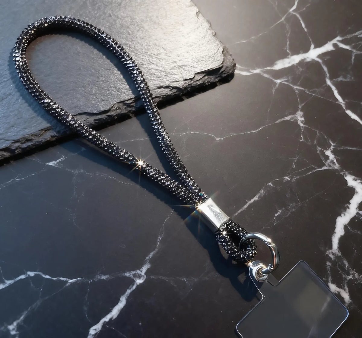 Small Diamond Charm Phone Lanyard: Stylish Cross-Body Mobile Holder Strap, Hands-Free Neck Chain Accessory, Ideal for iPhone & Most Smartphones with Charms for Phone Cases