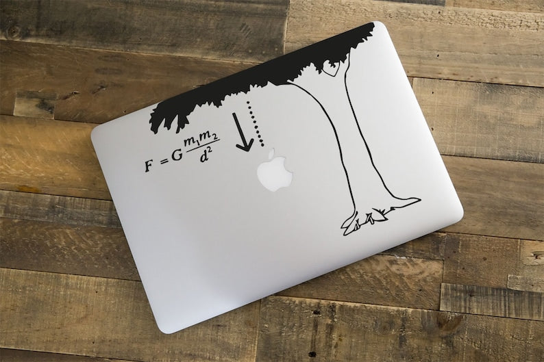 Apple  Macbook Logo Sticker  Decal Mac Apple Logo Cover Laptop Vinyl Decal Sticker Macbook Unique Music