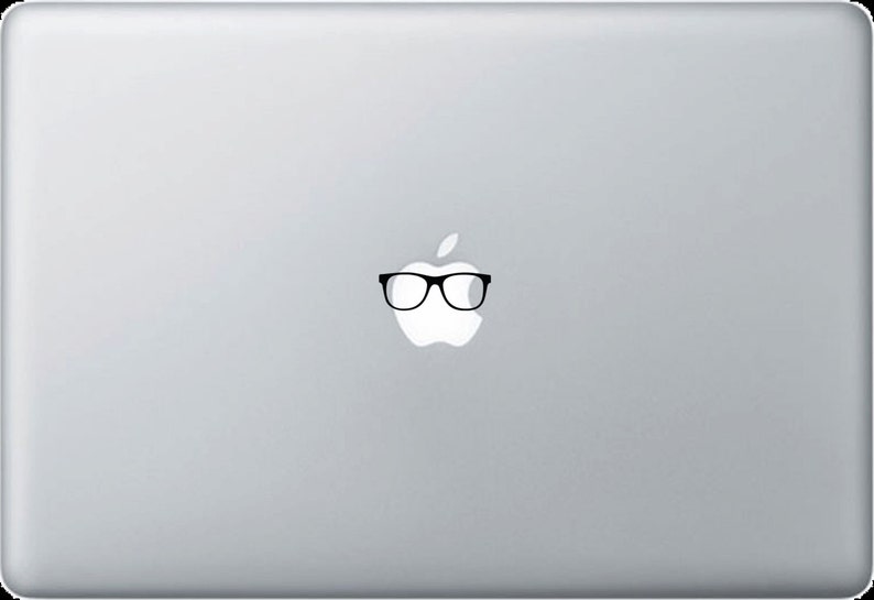 Apple  Macbook Logo Sticker  Decal Mac Apple Logo Cover Laptop Vinyl Decal Sticker Macbook Unique Music