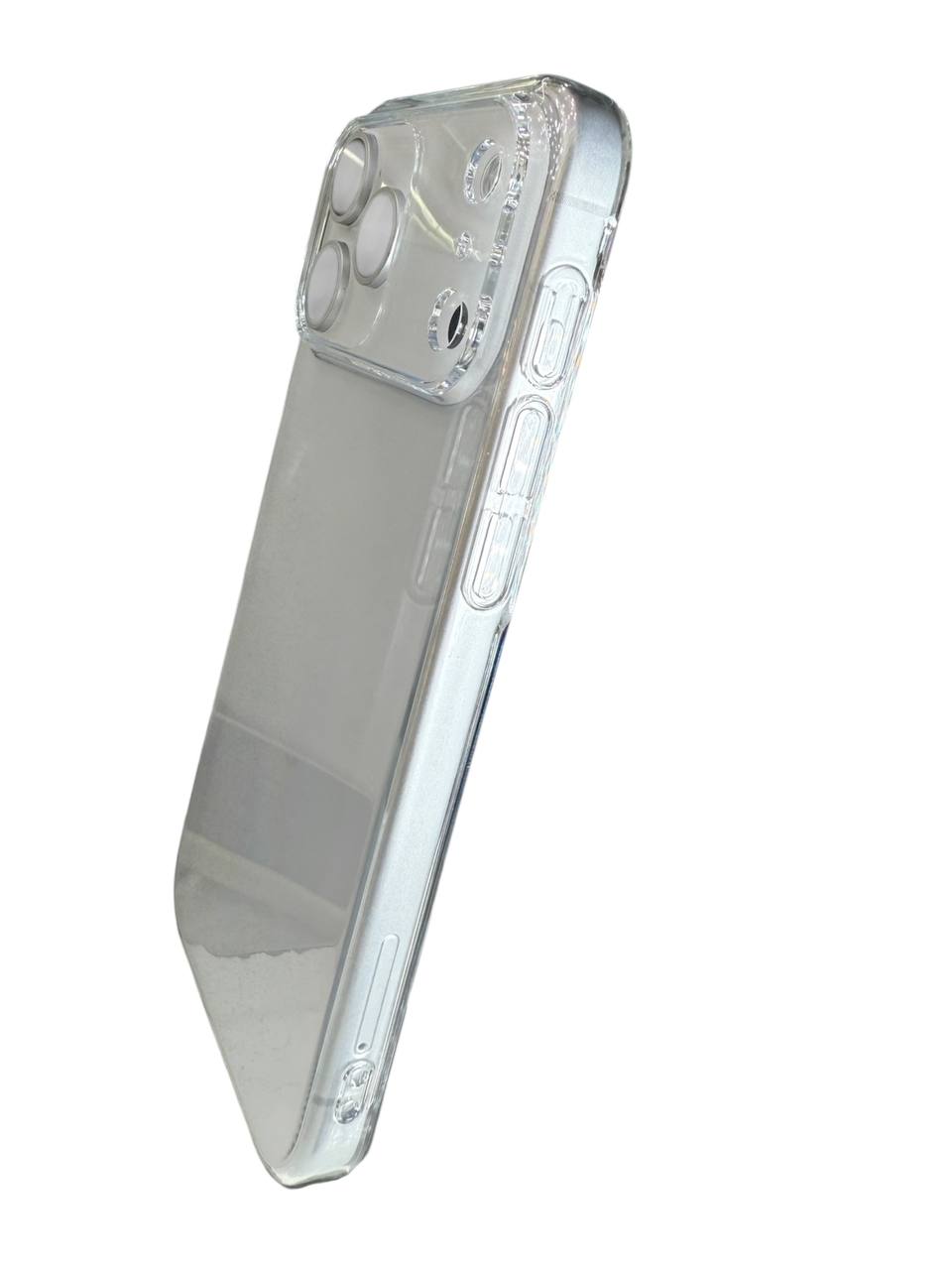 iPhone 17 Pro Max Hard Crystal Transparent Case