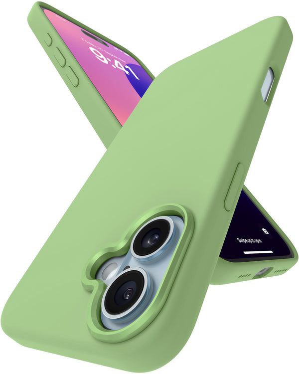 Vaku Luxos® iPhone 16 Meg Fit Liquid Silicone Slim Protective Case