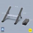 iCare Foldable Portable Laptop Stand (11”–15.6”)